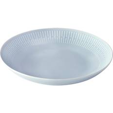 Aida Relief porcelæn lyseblå Dyb tallerken 22cm