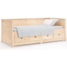 vidaXL Day Bed Natural Canapé 97cm