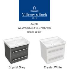 Villeroy & Boch Avento Meuble Sous-Vasque A88900B1 2 Tiroirs