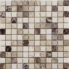 Braun Mosaik KNG Mosaikfliese Marmor Natura Steinmaß: 0776106898 30x30cm