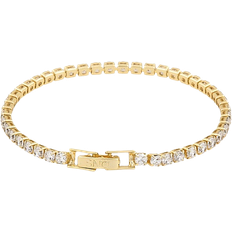 Snö of Sweden Siri Stone Bracelet - Gold/Transparent