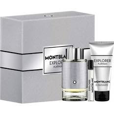 Geschenkboxen Montblanc Explorer PlatinumGift Set EdP 100ml + Shower Gel 100ml + EdP 7.5ml