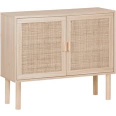 Bois Armoires Sweeek Buffet En Décor Bois Et Cannage 80 x 30 x 68 cm Armoire 80x80cm