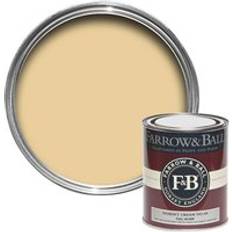 Gul - Träfärger Målarfärg Farrow & Ball Gloss Dorset Cream Wood Paint, Metal Paint Yellow 0.75L