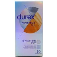 Kondom xl Sexleksaker Durex Invisible XL Kondo 10 Pack
