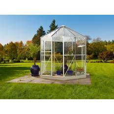 Wandgewächshäuser Vitavia Gewächshaus Hera 4500 ESG/HKP Aluminium