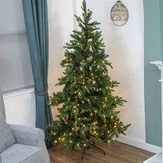 The Christmas Workshop 72019 6Ft Pre-Lit Mixed Fir Christmas Tree