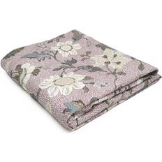 Ceannis Flower Linen Bordsduk Rosa