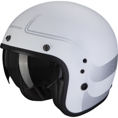 Scorpion Casque jet Casques de moto Scorpion Belfast Evo Soul Mat White-Silver Casque Jet Taille