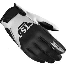 Cts1 Spidi CTS-1 Black White Motorcycle Gloves