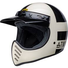 Bell moto 3 Bell Integralhjelm Moto-3 ATWLYD Orbit - Hvid/Sort