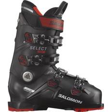 Downhill Skiing Salomon Men's Select HV Alpine Ski Boots Black/Red/Beluga 27.5