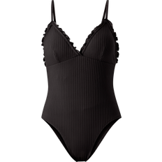 F Uimapuvut Vero Moda Uimapuku VmFlow Swimsuit - Musta