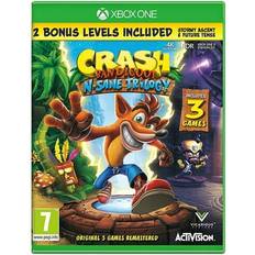 Crash Bandicoot N Sane Trilogy Xbox One New Factory Sealed 3 games