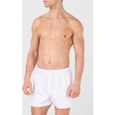 Sunspel Men's Underwear Sunspel Classic Cotton Boxer Shorts - White