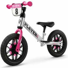 24" Bicicletas infantiles Qplay Bicicleta Sin Pedales Player Pink LED