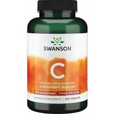 Swanson C-Vitamin Med Hyben 500 mg Set of 250 250 stk