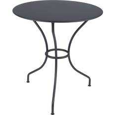 Aluminium Tables de Salle à Manger d'Extérieur Fermob Opéra + Table De Jardin Ø 67 cm Anthracite Gris