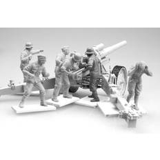 Scale Models & Model Kits Trumpeter Tru00425 1:35 German wwii S.fh Field Howitzer Gun Crew