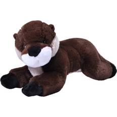 Wild Republic EcoKins River Otter Stuffed Animal 12 inch, Eco Friendly Gifts for Kids, Plush Toy, Handcrafted Using 16 Recycled Plastic Water Bottles