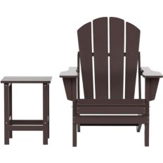 WestinTrends WestinTrends Malibu 2-Pieces Adirondack Chair