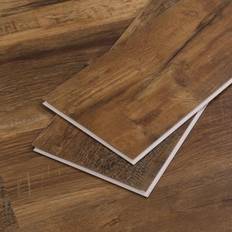 Flooring Victoria Home Victoria Home Palma Luxury Vinyl Plank in Brown Wayfair 7904108200 Brown