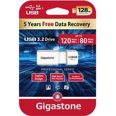 Memory Cards & USB Flash Drives Gigastone Flash Drive 128 GB 1 pk