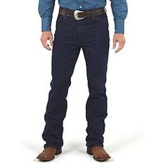 Men's western Wrangler Men's Western Regular Boot Cut Jean,Navy Stretch,32x32