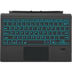 Surface Pro 7 Wireless Keyboard with Touchpad 7 Color Backlit Microsoft Surface Pro 4/5/6/7/7+