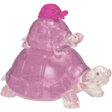 Bepuzzled 3D Crystal Turtles Pink 37 Pcs