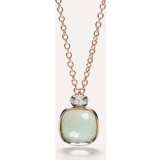 Diamond - Rose Gold Necklaces Pomellato Necklace Nudo Classic