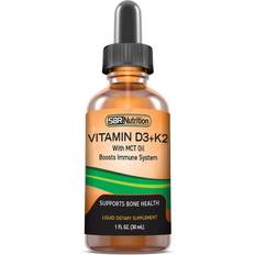 Mint Vitamins & Minerals SBR Nutrition Vitamin D3 + K2 MK-7 Liquid Drops