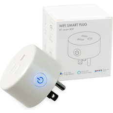 Remote Control Outlets Smart WIFI Plug/Timer, 10A, Compatible with Alexa and Google Home White