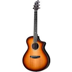 Breedlove Premier Redwood-East Indian Rosewood Concert Ce Acoustic-Electric Guitar Edge Burst