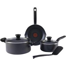 Ceramic Hob Cookware Sets T-fal Initiatives 6 with lid