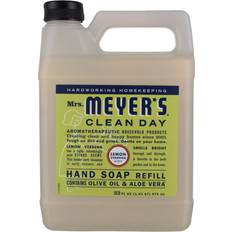 Gel Hand Washes Mrs. Meyer's Clean Day Liquid Hand Soap Refill Lemon Verbena, 3