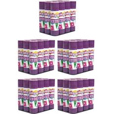 Paper Glue 60 Colorations Best-Value Washable Purple Glue Sticks, Large .88 oz