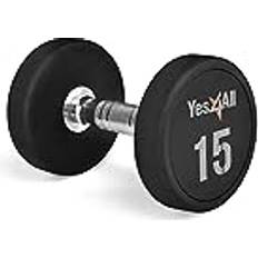 Yes4All Fitness Yes4All Premium Urethane Dumbbell 15 Pounds