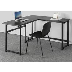 Zinus Luke 135 cm Black Metal Corner Writing Desk
