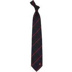 Women Ties Eagles Wings North Carolina State Wolfpack Black Oxford Woven Tie