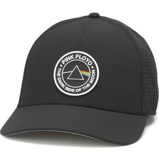 American Needle Men's Black Pink Floyd Super Tech Valin Trucker Snapback Hat