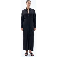 Filippa K Women Dresses Filippa K Black Slim Maxi Dress 1433 Black