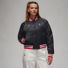 Jordan Women Outerwear Jordan Women's Varsity Jacket Black