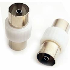 ThatCable TV Aerial Female to Socket Coupler 2pcs