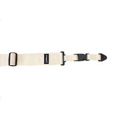 Natural Pickups DiMarzio DD2200C Cotton ClipLock Guitar Strap Natural