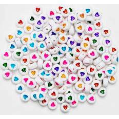 Panduro Hobby Perler med hjerter farvemix