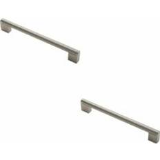 Steel Drawer Fittings & Pull-out Hardware Loops Round Bar Pull Handle 232 14mm 192mm Fixing Centers