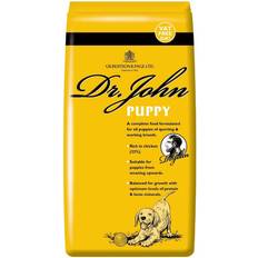 & page dr. john puppy chicken dry dog food omega-3s bag 10kg