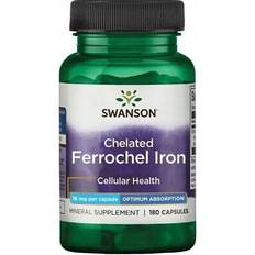 Swanson Eisenchelat kapseln ferrochel iron 180 Stk.