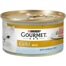 Purina Cat Food Pets Purina 12pk Gourmet Gold Pate With Ocean Fish Wet Cat